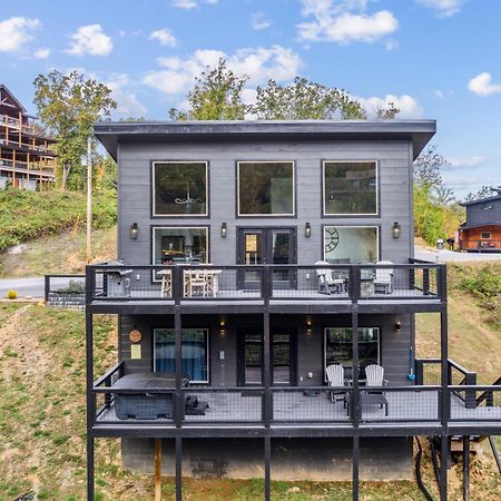 Sunset Chalet Cabin جاتلينبرج المظهر الخارجي الصورة