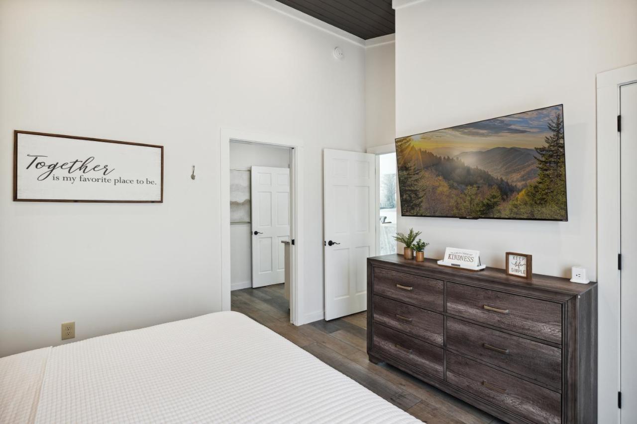 Sunset Chalet Cabin جاتلينبرج المظهر الخارجي الصورة