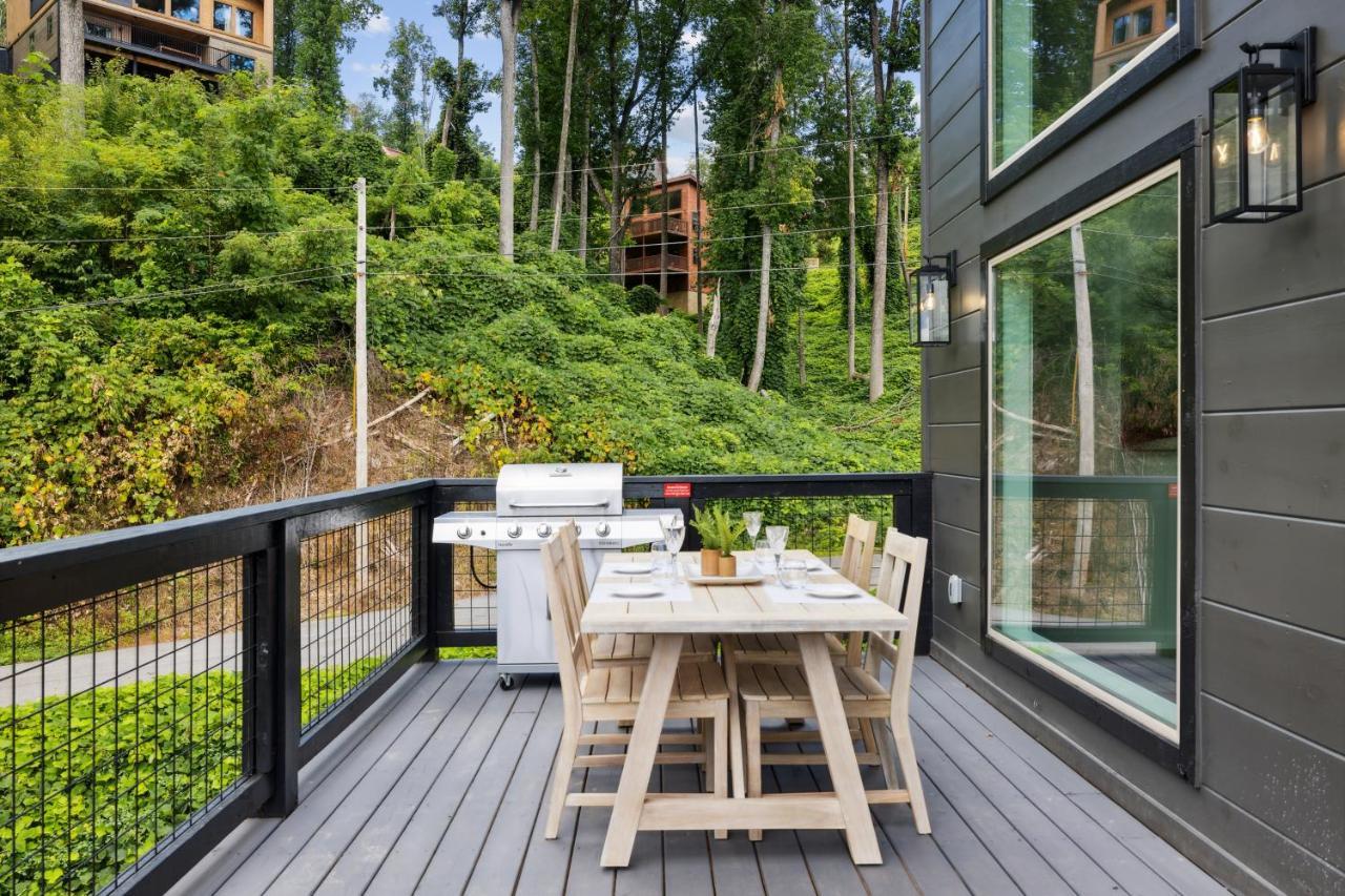 Sunset Chalet Cabin جاتلينبرج المظهر الخارجي الصورة