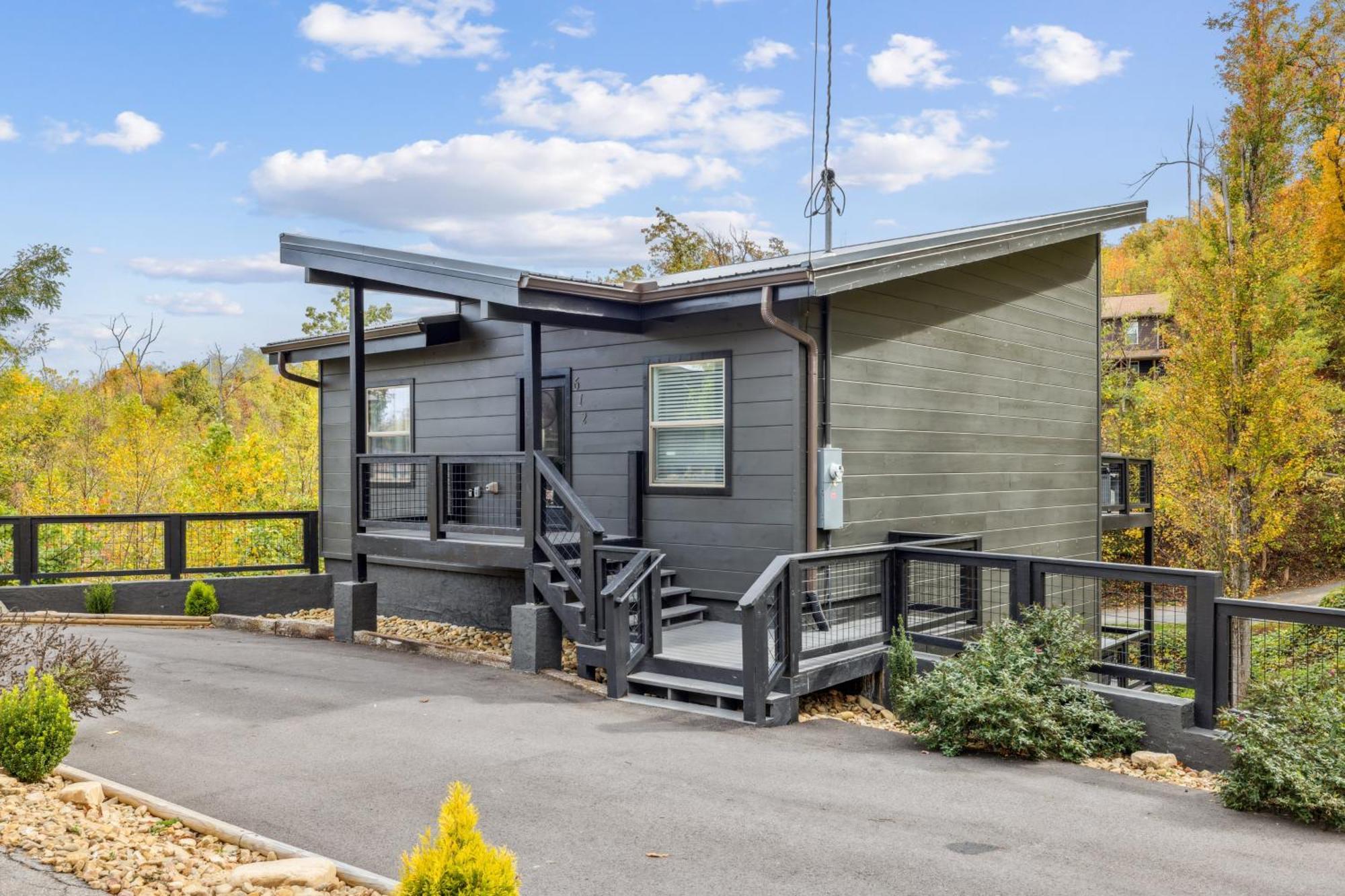 Sunset Chalet Cabin جاتلينبرج المظهر الخارجي الصورة